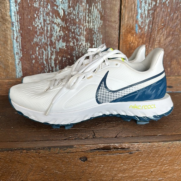 Nike Men's React Infinity Pro Golf Shoes White Barely Volt CT6620-100 Size 8 - Picture 5 of 10